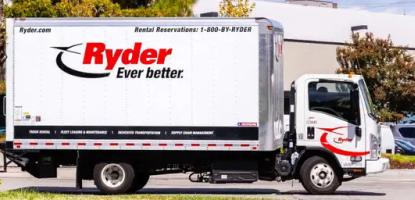 Photo of a Ryder truck